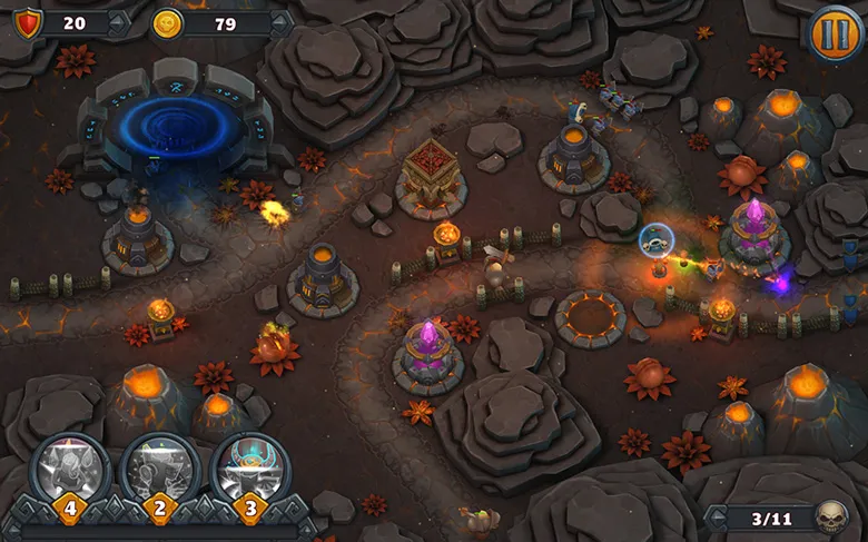 Ember Guards new volcanoes levels